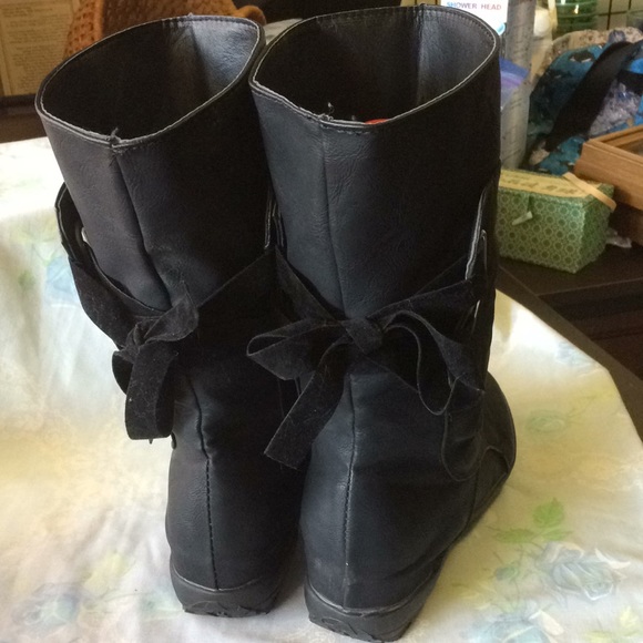 Mid calf slouch boots - Picture 2 of 4
